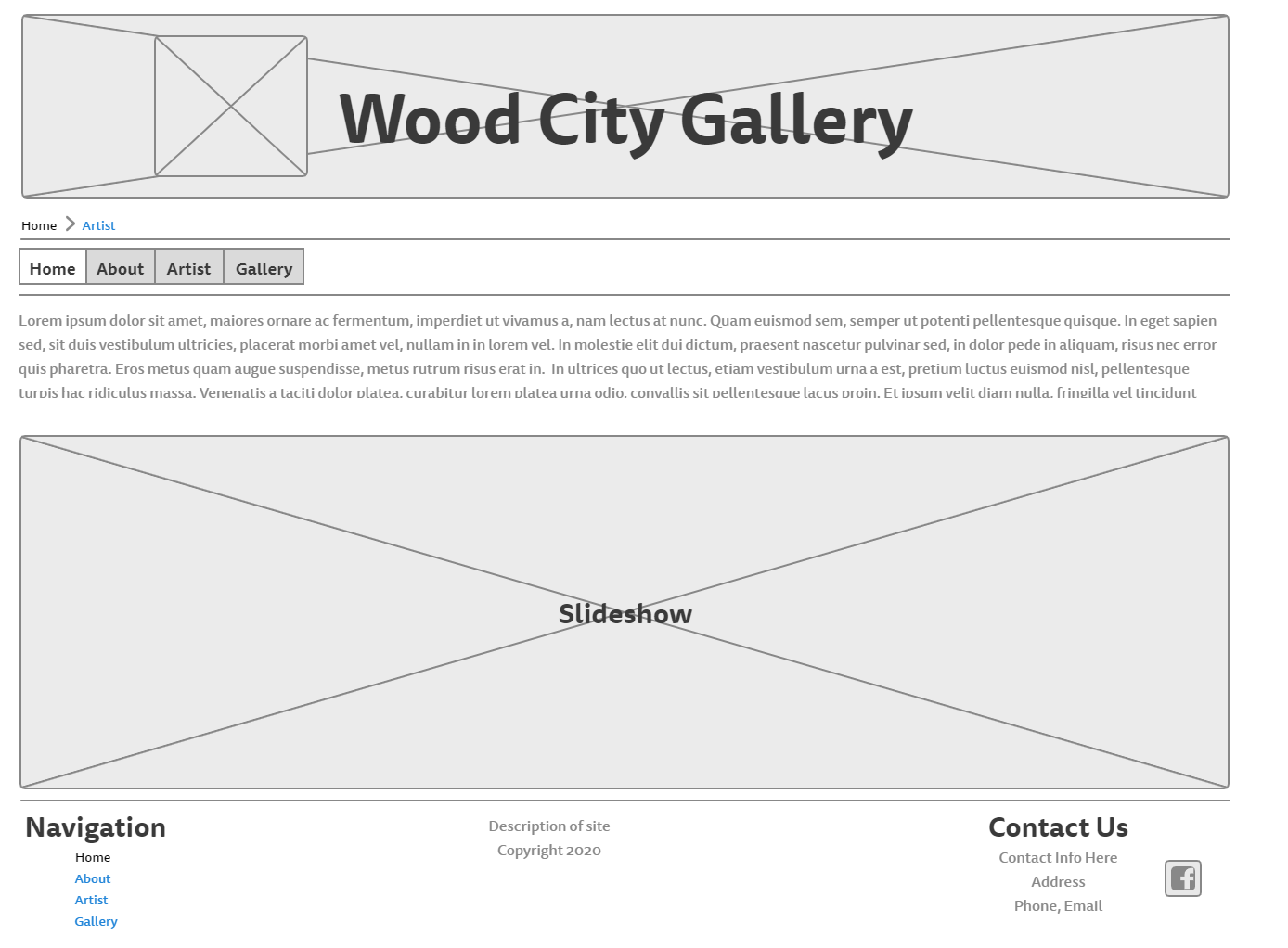 Wood City Gallery Artist Page